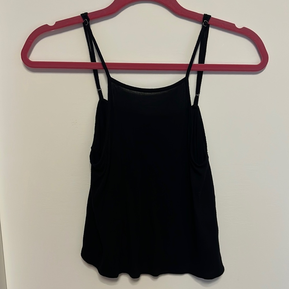 Black tank top